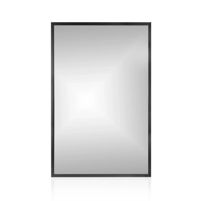 Lustro bez LED BRW Line czarna rama 65x100 Lustro bez LED BRW Line czarna rama 65x100