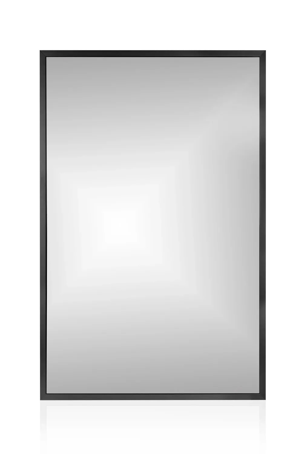 Lustro bez LED BRW Line czarna rama 65x100 Lustro bez LED BRW Line czarna rama 65x100