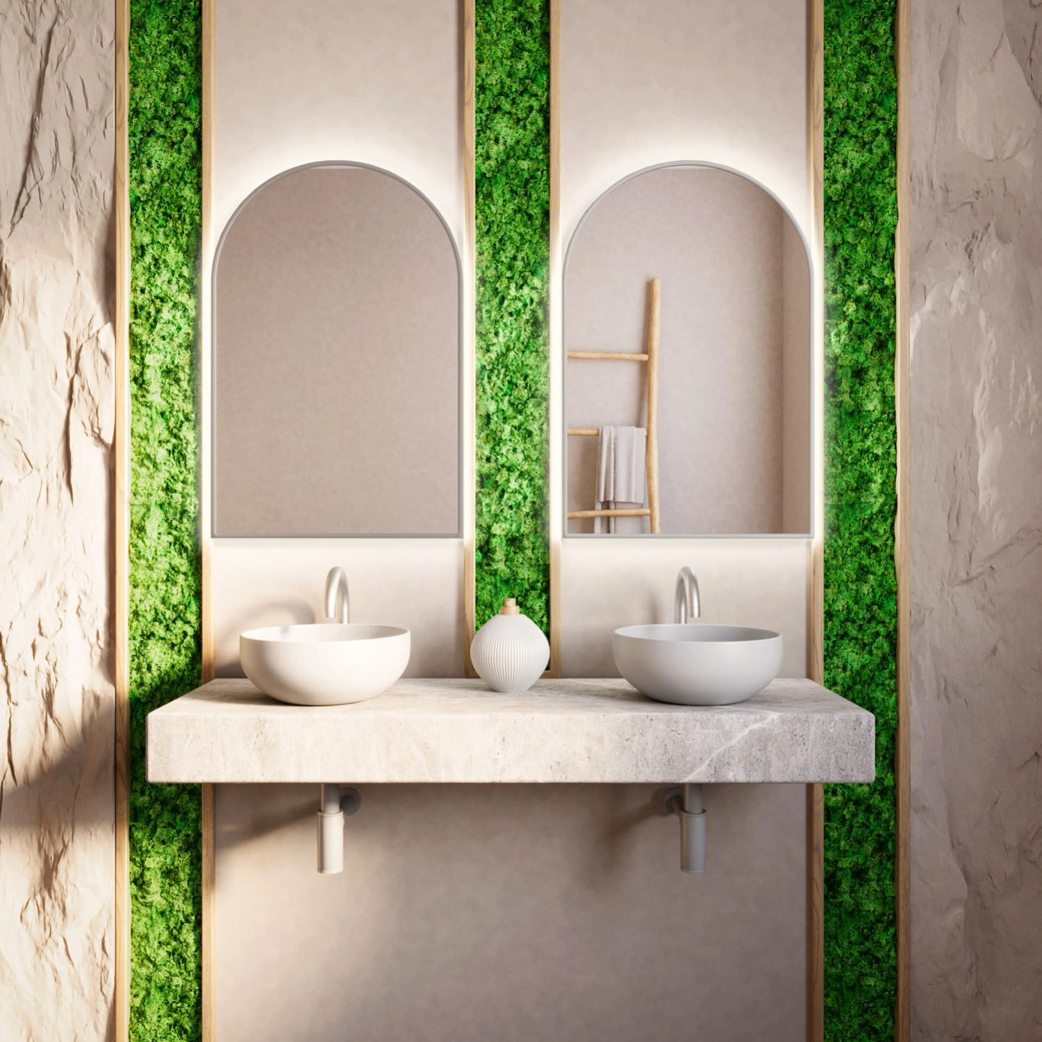 Lustro LED Pastille CutSrebrne Neutralne 60x40 Lustro LED Pastille CutSrebrne Neutralne 60x40