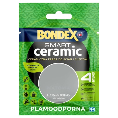 Tester farby Bondex Smart Ceramic blaszany bębenek 40 ml Tester farby Bondex Smart Ceramic blaszany bębenek 40 ml