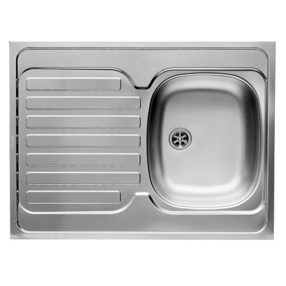 Pyramis Zlewozmywak INTL 1-kom. gładki 60x80 cm Pyramis Zlewozmywak INTL 1-kom. gładki 60x80 cm