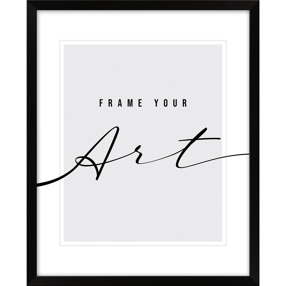 Ramka foto Isabel 50 x 70 cm czarna Ramka foto Isabel 50 x 70 cm czarna