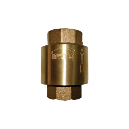 Invena Zawór zwrotny z plastikowym elementem zamykającym GW 3/4" Invena Zawór zwrotny z plastikowym elementem zamykającym GW 3/4"