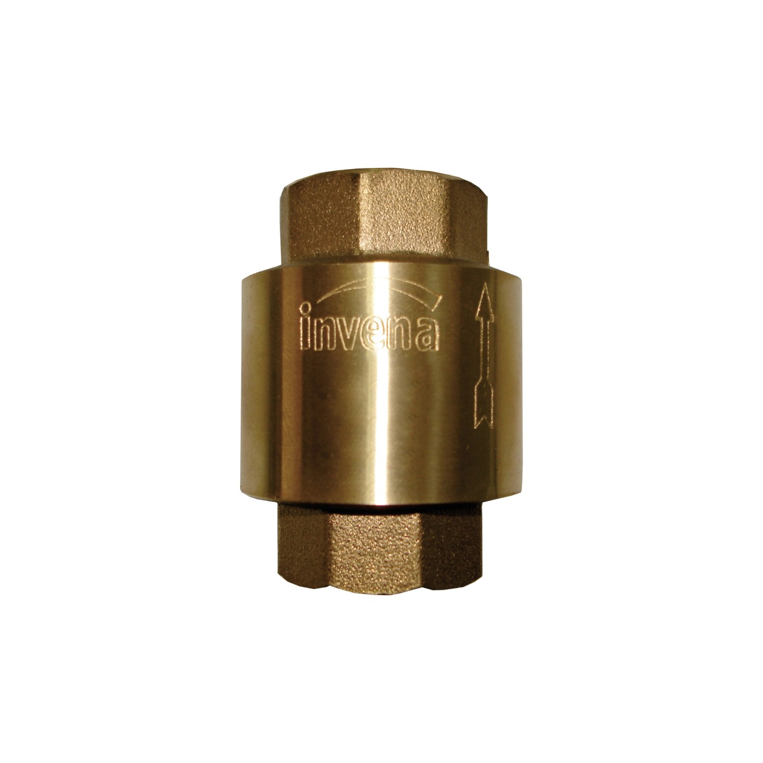 Invena Zawór zwrotny z plastikowym elementem zamykającym GW 3/4" Invena Zawór zwrotny z plastikowym elementem zamykającym GW 3/4"