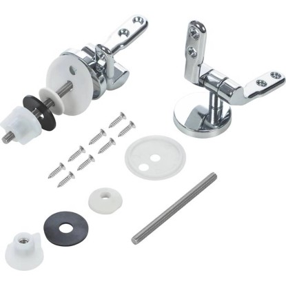 BALIV Zawiasy do deski sedesowej metalowe 2szt BALIV Zawiasy do deski sedesowej metalowe 2szt