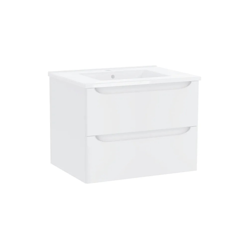 Mirano Zestaw Selvia Szafka Z Umywalką Biały 60 Cm Mirano Zestaw Selvia Szafka Z Umywalką Biały 60 Cm