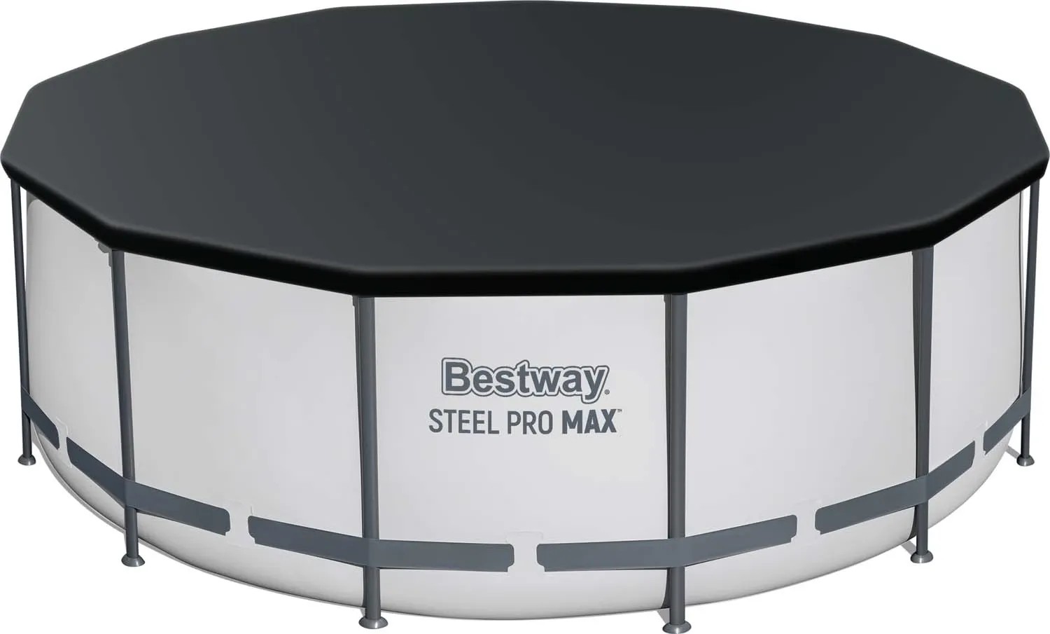 Basen na stelażu Steel Pro Max okrągły - śr. 396 cm, wys. 122 cm Basen na stelażu Steel Pro Max okrągły - śr. 396 cm, wys. 122 cm