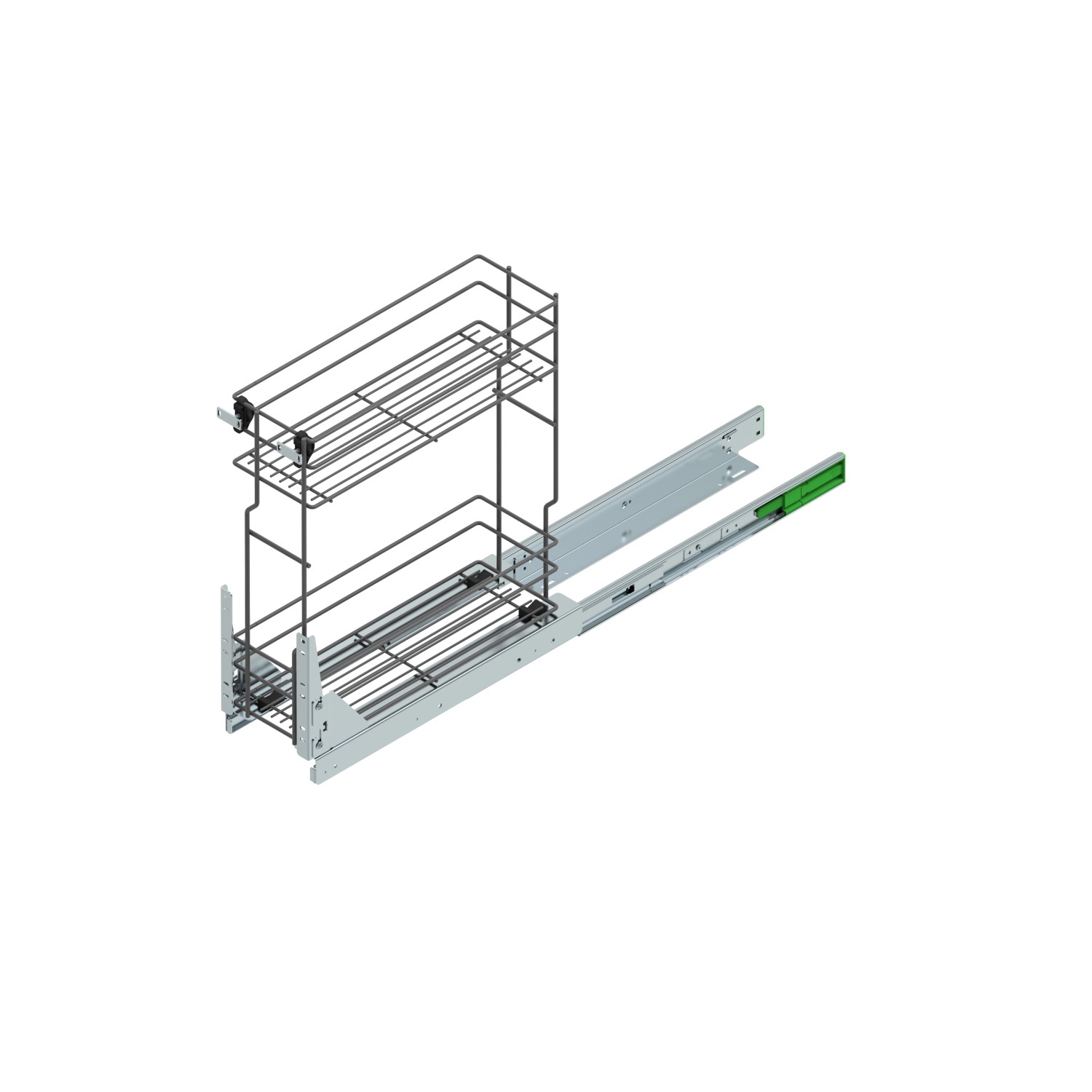 Cargo dolne +prowadnice grafit 20 cm Cargo dolne +prowadnice grafit 20 cm