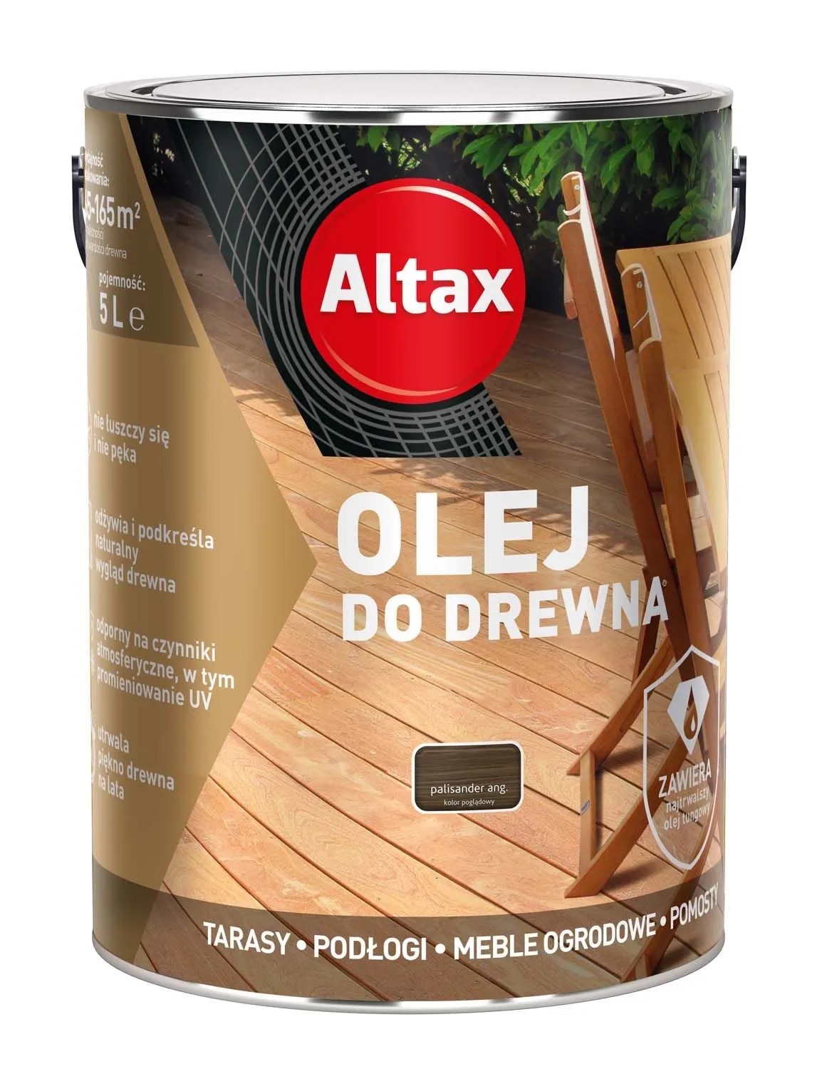 Altax Olej do drewna palisander angielski 5l Altax Olej do drewna palisander angielski 5l