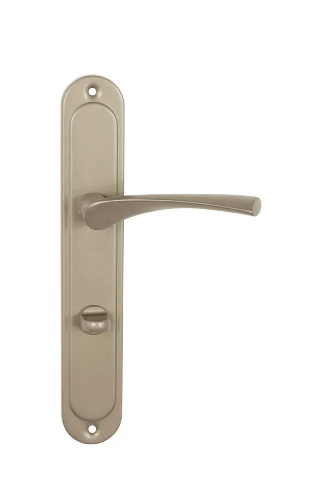 Domino Klamka Eva szyld WC nikiel Domino Klamka Eva szyld WC nikiel