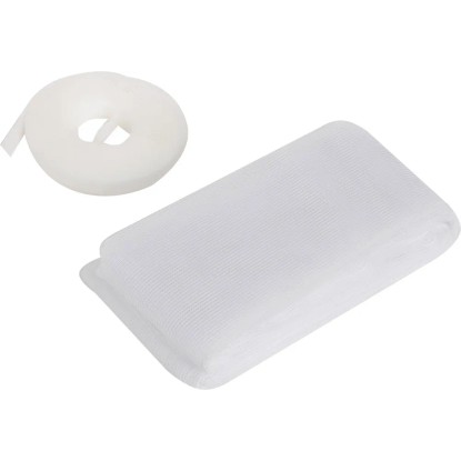 LUX-TOOLS Moskitiera okno 110 x 130 cm biała LUX-TOOLS Moskitiera okno 110 x 130 cm biała