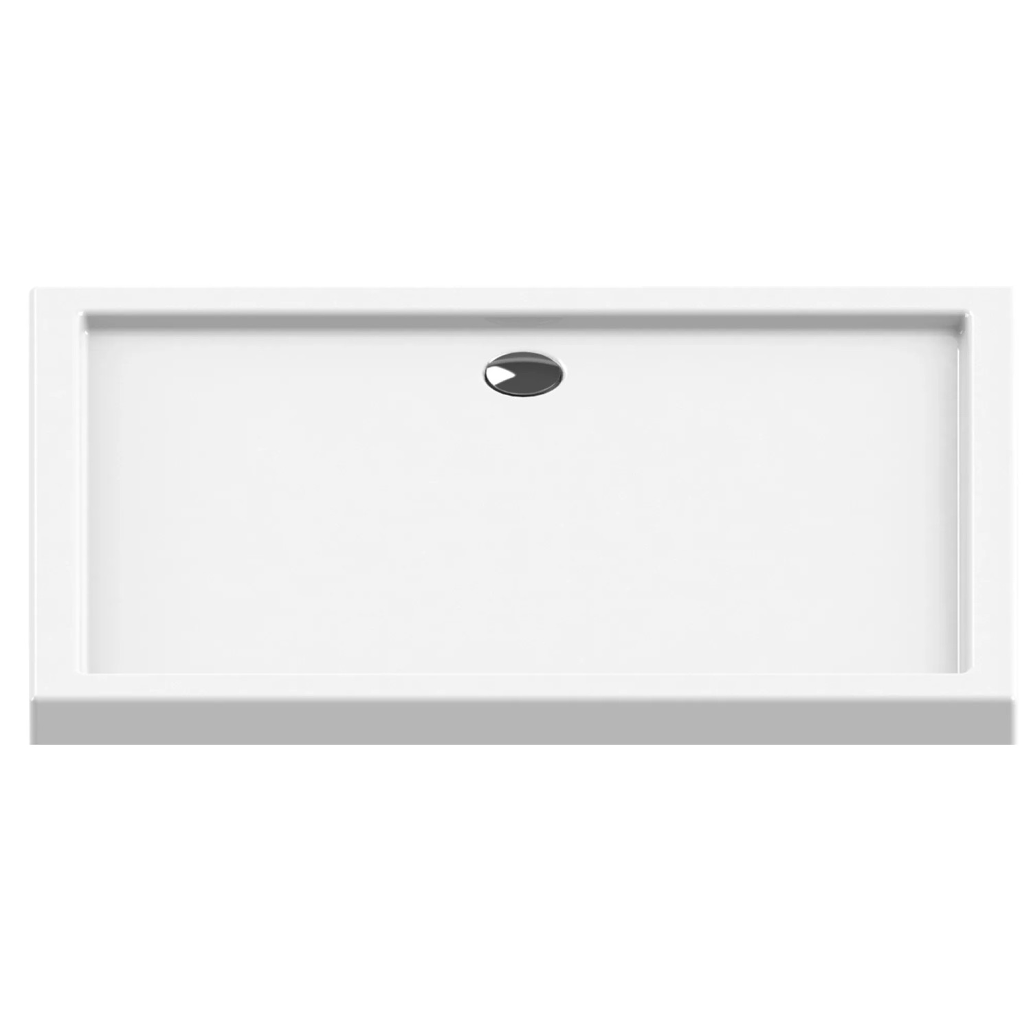 Signika Brodzik prostokątny Flexo biały 80 cm x 120 cm x 5,5 cm Signika Brodzik prostokątny Flexo biały 80 cm x 120 cm x 5,5 cm