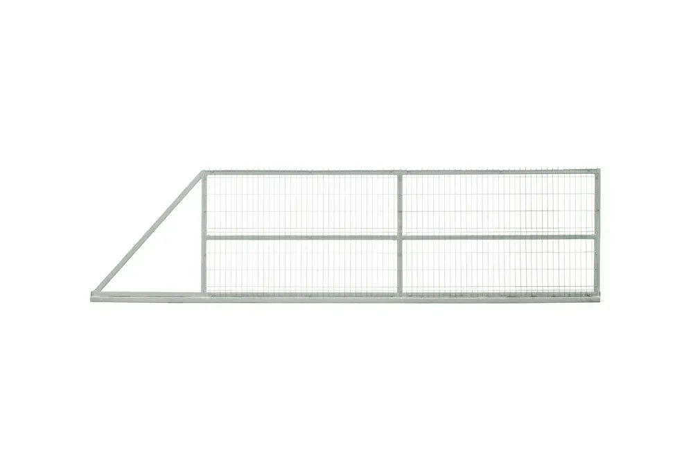 Jarmex Brama panelowa przesuwna lewa z napędem ocynkowana 400 x 168 cm Jarmex Brama panelowa przesuwna lewa z napędem ocynkowana 400 x 168 cm