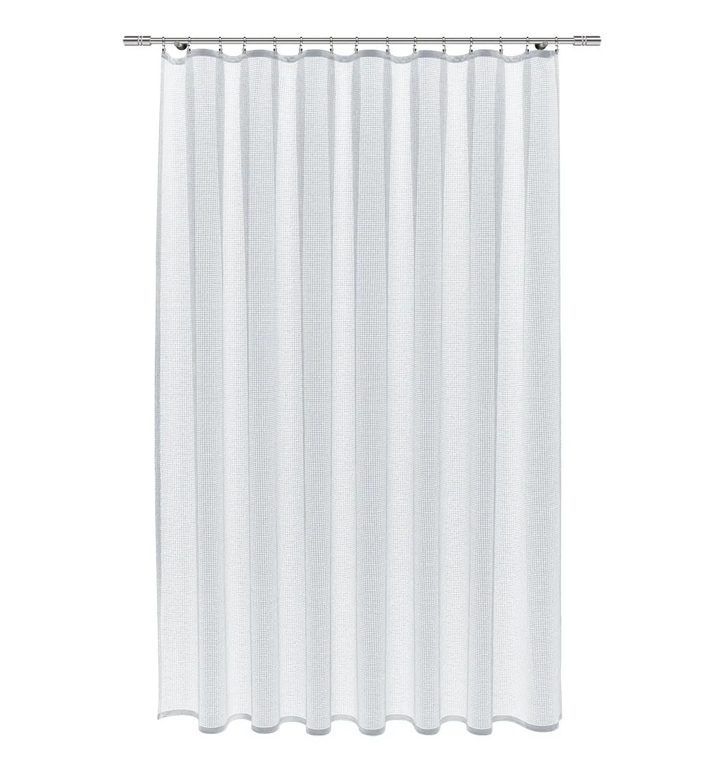 Firana żakardowa 256301/250 biała 250 cm x 350 cm Firana żakardowa 256301/250 biała 250 cm x 350 cm