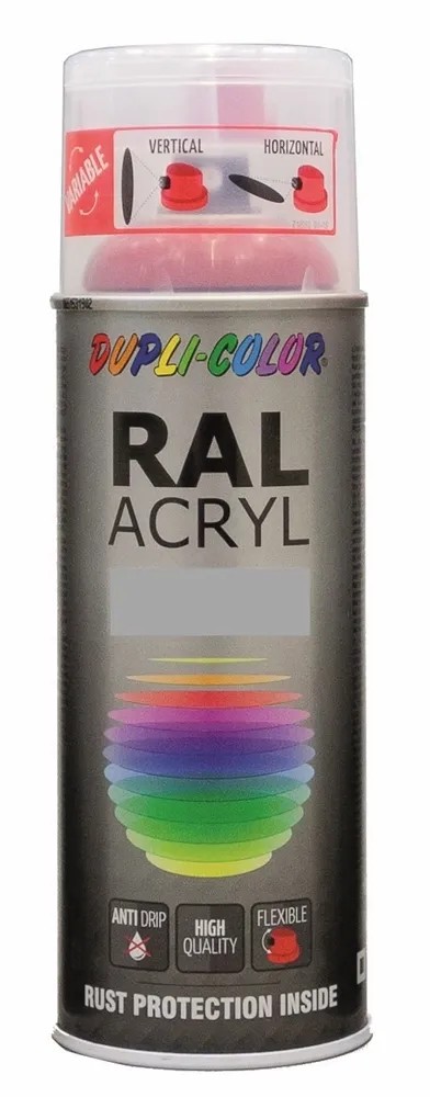 Dupli-Color Lakier akrylowy Ral Acryl 7021 półmat 400ml szary czarny Dupli-Color Lakier akrylowy Ral Acryl 7021 półmat 400ml szary czarny
