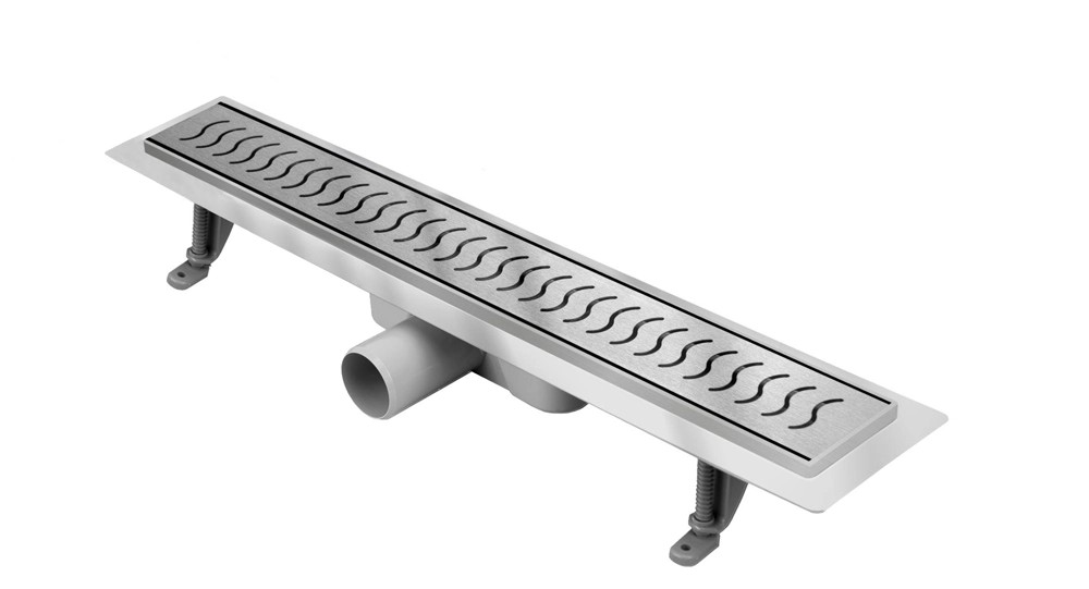 Vogi Odpływ liniowy z rusztem w fale 70 cm Vogi Odpływ liniowy z rusztem w fale 70 cm