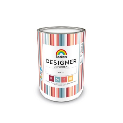 Beckers Emalia Designer Universal White półmat 1l Beckers Emalia Designer Universal White półmat 1l