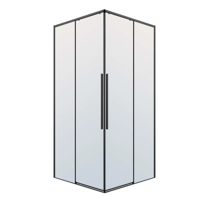 KABI Kabina Viva black kwadratowa 80x80 KABI Kabina Viva black kwadratowa 80x80