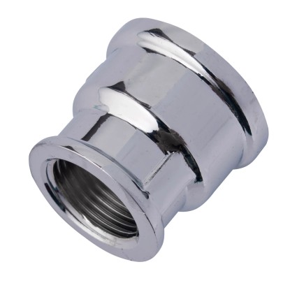 Invena Mufa redukcyjna chrom 1/2" x 3/8" Invena Mufa redukcyjna chrom 1/2" x 3/8"