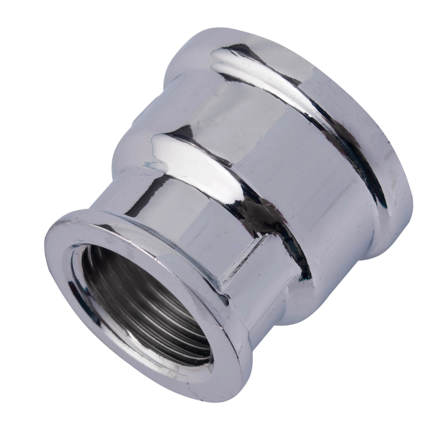 Invena Mufa redukcyjna chrom 1/2" x 3/8" Invena Mufa redukcyjna chrom 1/2" x 3/8"