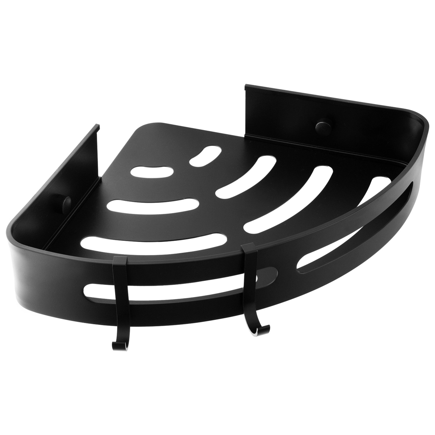 ALUX Koszyk narożny aluminium czarny ALUX Koszyk narożny aluminium czarny