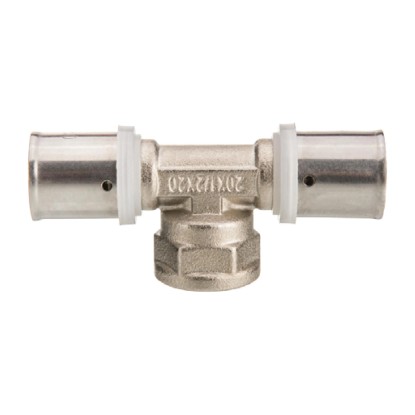 Invena Trójnik gwint wew. 16 mm x 1/2" x 16 mm Invena Trójnik gwint wew. 16 mm x 1/2" x 16 mm