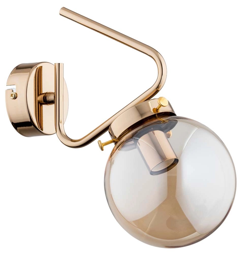 Alfa Kinkiet BARSUM złoty 1x40W E14 Alfa Kinkiet BARSUM złoty 1x40W E14