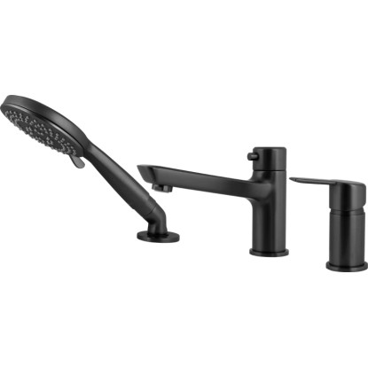 Deante Bateria wannowa Cejlo nero 3-otworowa Deante Bateria wannowa Cejlo nero 3-otworowa