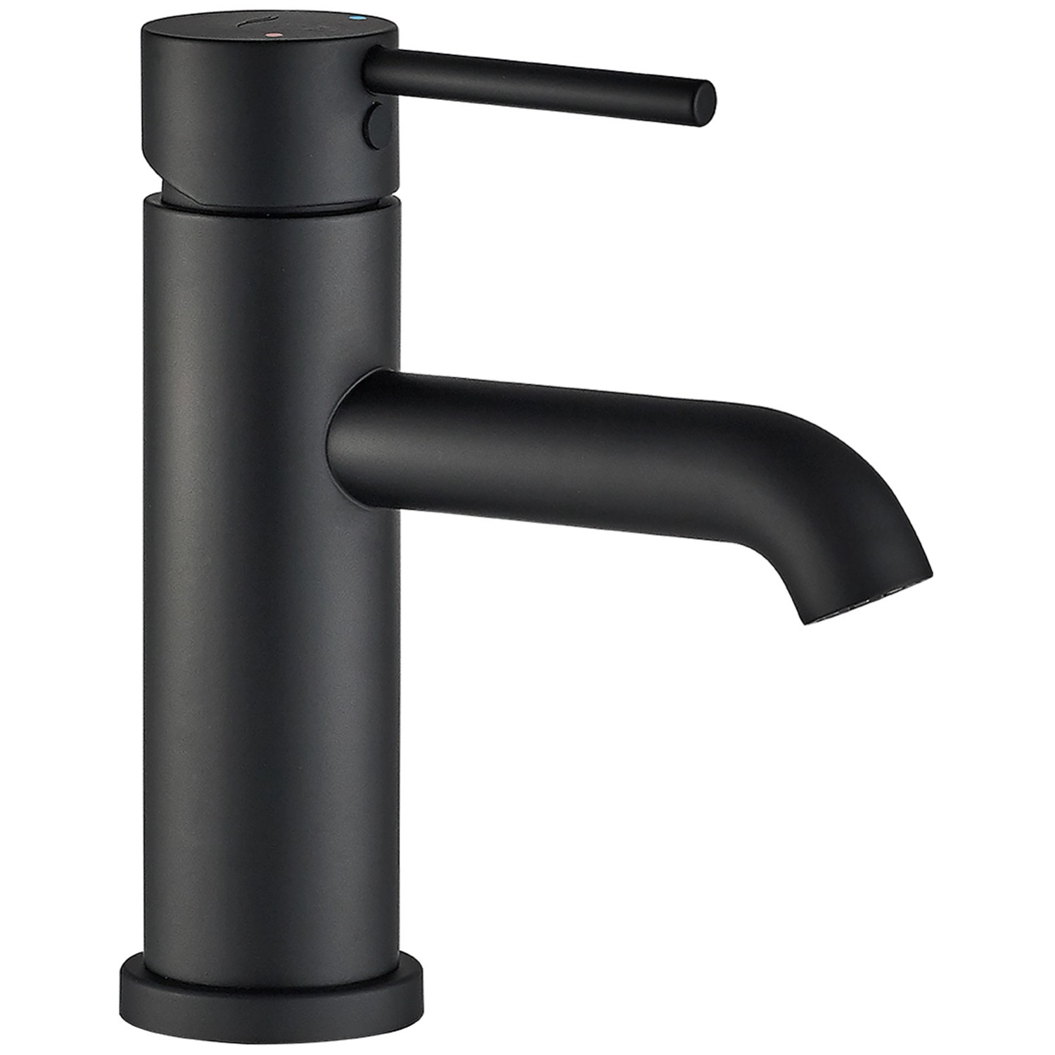 Kuchinox Bateria umywalkowa stojąca bez korka Noia czarna Kuchinox Bateria umywalkowa stojąca bez korka Noia czarna