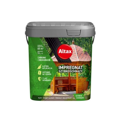 Altax Impregnat Szybkoschnący ochronno-dekoracyjny dąb 5 l Altax Impregnat Szybkoschnący ochronno-dekoracyjny dąb 5 l