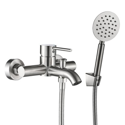 Kuchinox Bateria wannowa stojąca z zestawu natryskowego Noia chrom Kuchinox Bateria wannowa stojąca z zestawu natryskowego Noia chrom