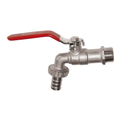 Invena Kran czerpalny z zamknięciem kulowym GZ 1" Invena Kran czerpalny z zamknięciem kulowym GZ 1"