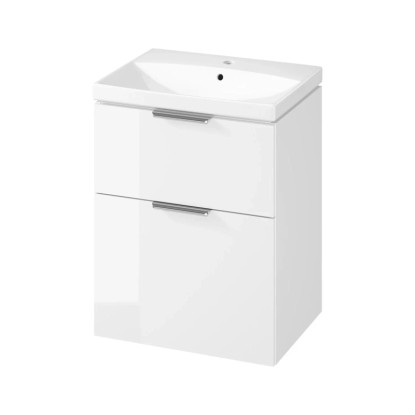 Zestaw City Szafka Z Umywalką Biały 60 Zestaw City Szafka Z Umywalką Biały 60