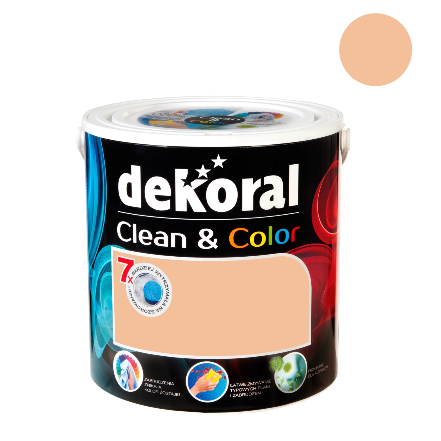Dekoral Emulsja Clean & Color harmonia 2,5 l Dekoral Emulsja Clean & Color harmonia 2,5 l