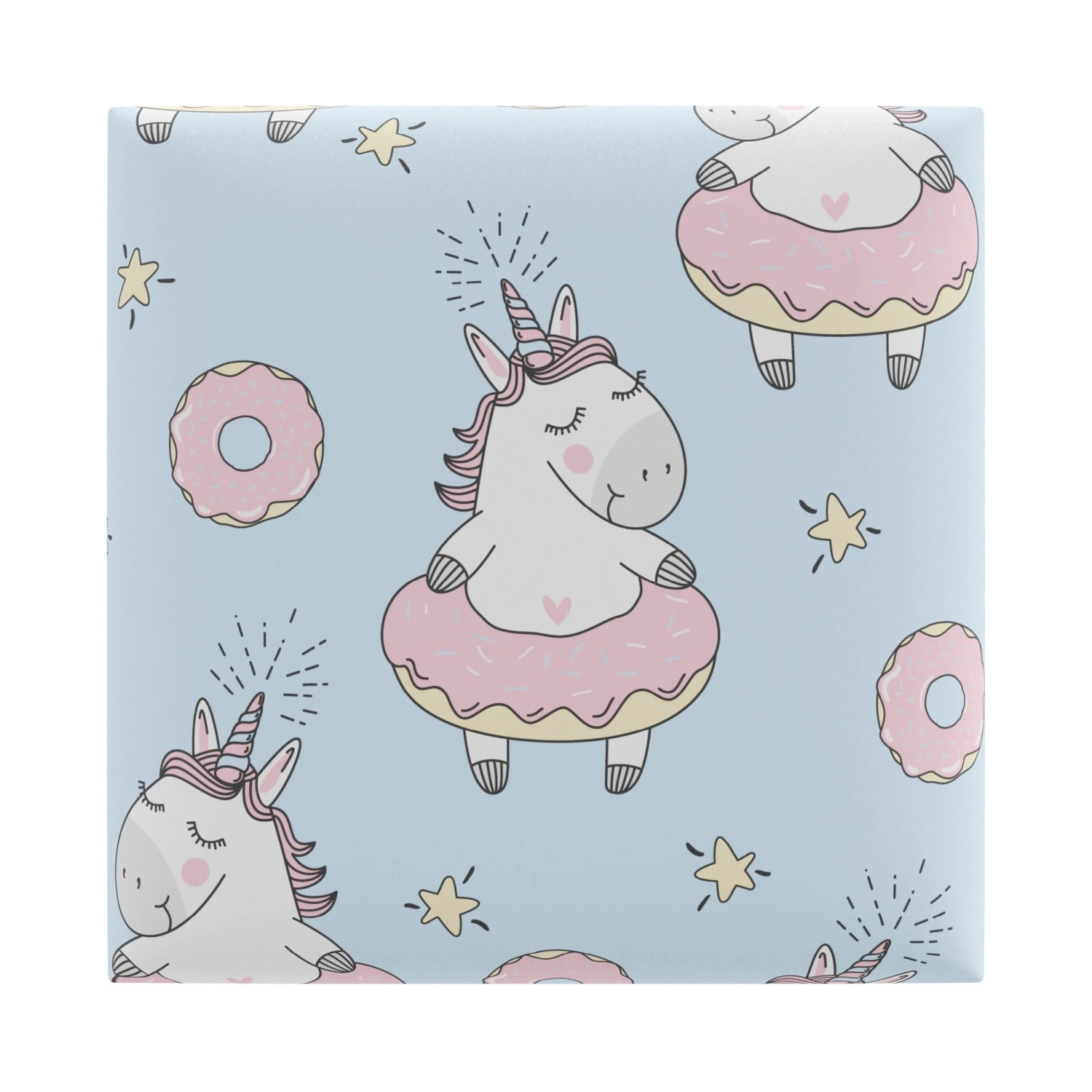 Panel tapicerowany KIDS Unicorn Print Multi 30 x 30 cm Panel tapicerowany KIDS Unicorn Print Multi 30 x 30 cm