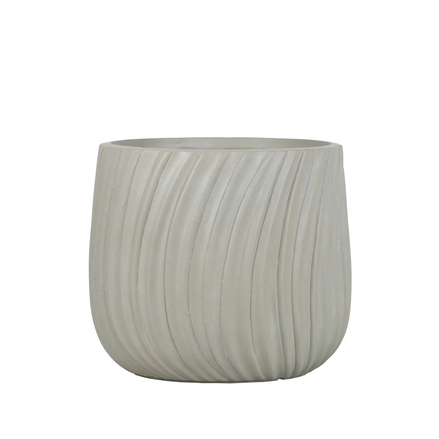 Donica ceramiczna Varese biała - 32x30,5 cm Donica ceramiczna Varese biała - 32x30,5 cm