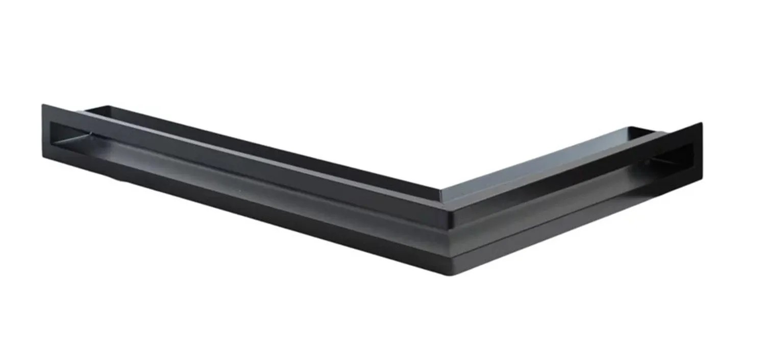 Nordflam Kratka AREO czarna prawa 58x38x6 Nordflam Kratka AREO czarna prawa 58x38x6