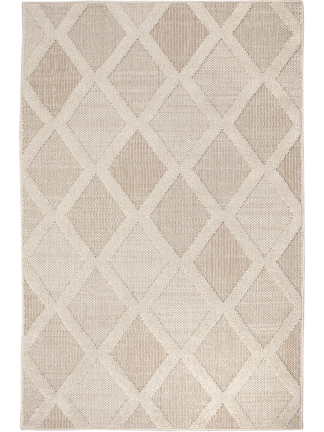 Marbex Dywan CAVACOS romby 160 x 230 cm beżowy Marbex Dywan CAVACOS romby 160 x 230 cm beżowy