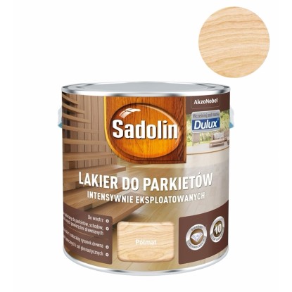 Sadolin Lakier do parkietów intensywnie eksploatowanych półmatowy 2,5 l Sadolin Lakier do parkietów intensywnie eksploatowanych półmatowy 2,5 l