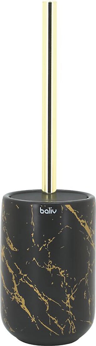 Baliv Szczotka WC czarno-złota Baliv Szczotka WC czarno-złota