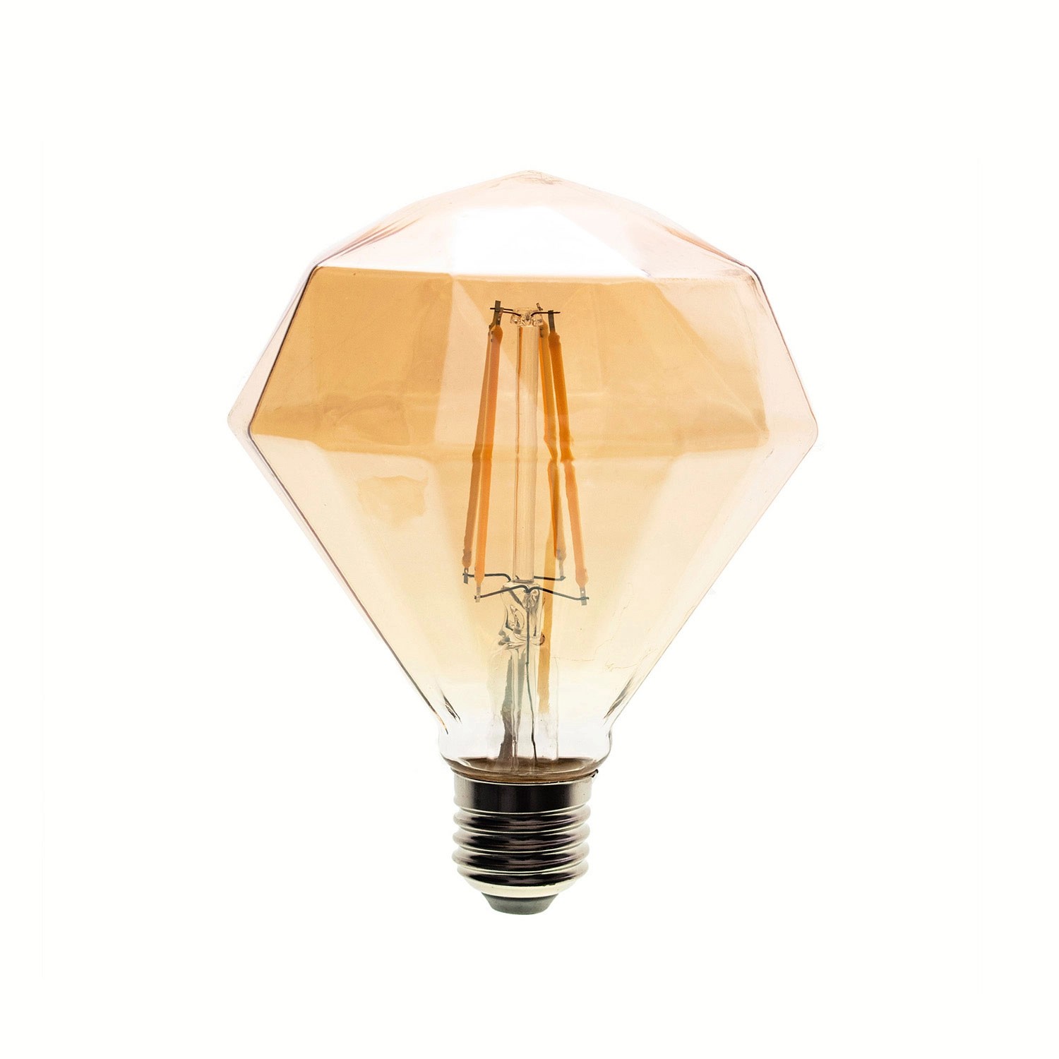 Eko Light Żarówka dekoracyjna Diamond Amber 4W 280lm E27 2700K kupuj w OBI