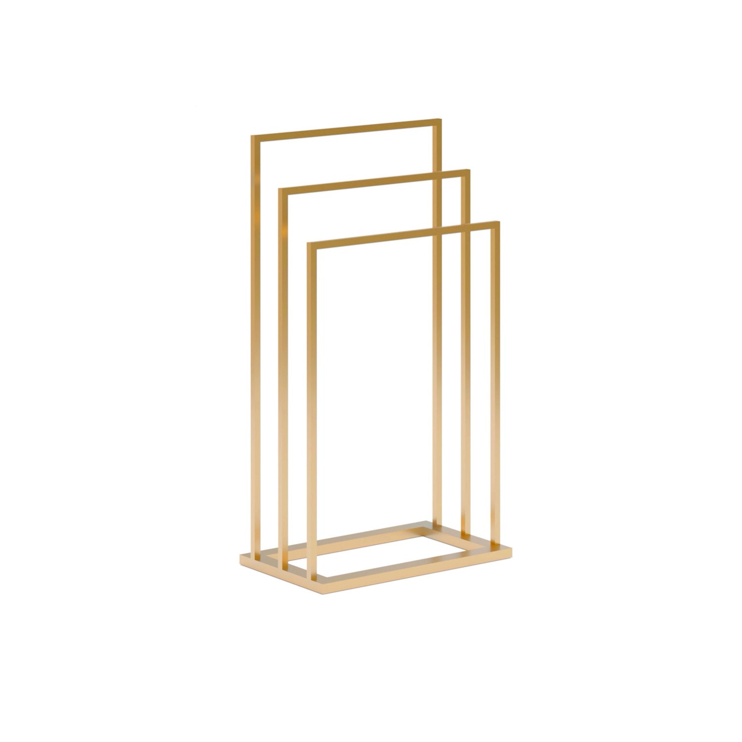 Wieszak na ręczniki Claes Gold 50x30x90 Wieszak na ręczniki Claes Gold 50x30x90