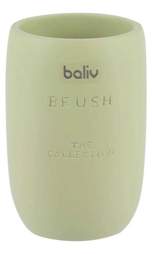 Baliv Kubek łazienkowy czarno-oliwkowy Baliv Kubek łazienkowy czarno-oliwkowy