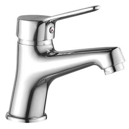 Kuchinox Bateria umywalkowa stojąca z korkiem Tibi chrom Kuchinox Bateria umywalkowa stojąca z korkiem Tibi chrom