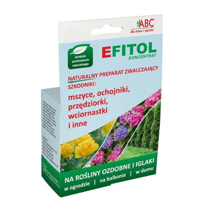 ABC Efitol koncentrat do roślin ozdobnych i iglaków 24 ml ABC Efitol koncentrat do roślin ozdobnych i iglaków 24 ml
