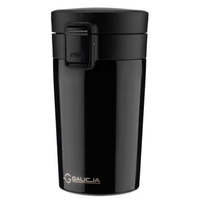 Galicja Kubek termiczny Alicia czarny 300 ml Galicja Kubek termiczny Alicia czarny 300 ml