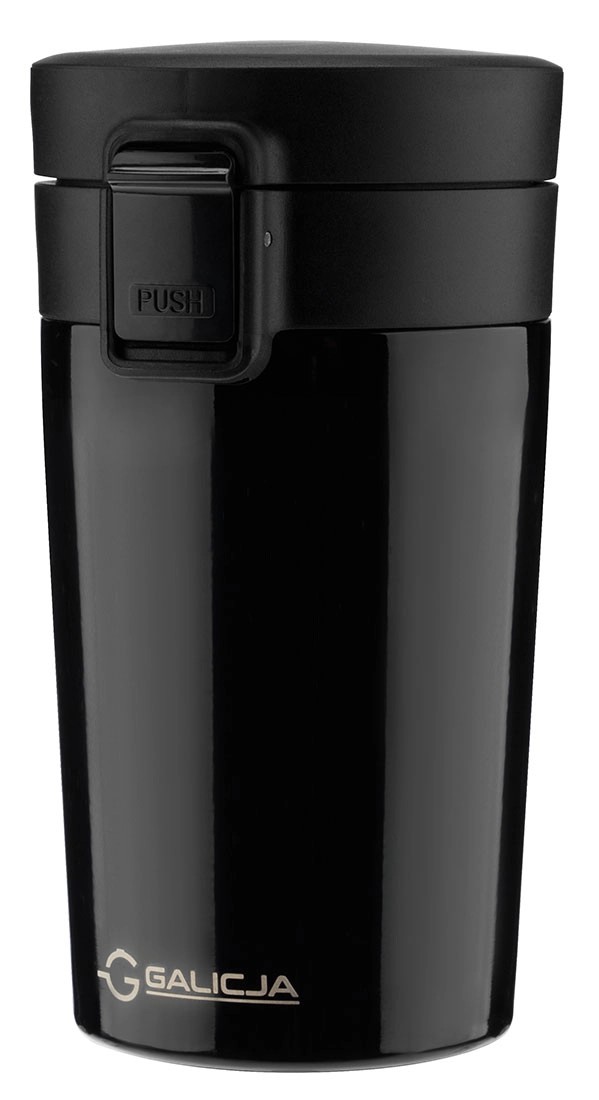 Galicja Kubek termiczny Alicia czarny 300 ml Galicja Kubek termiczny Alicia czarny 300 ml