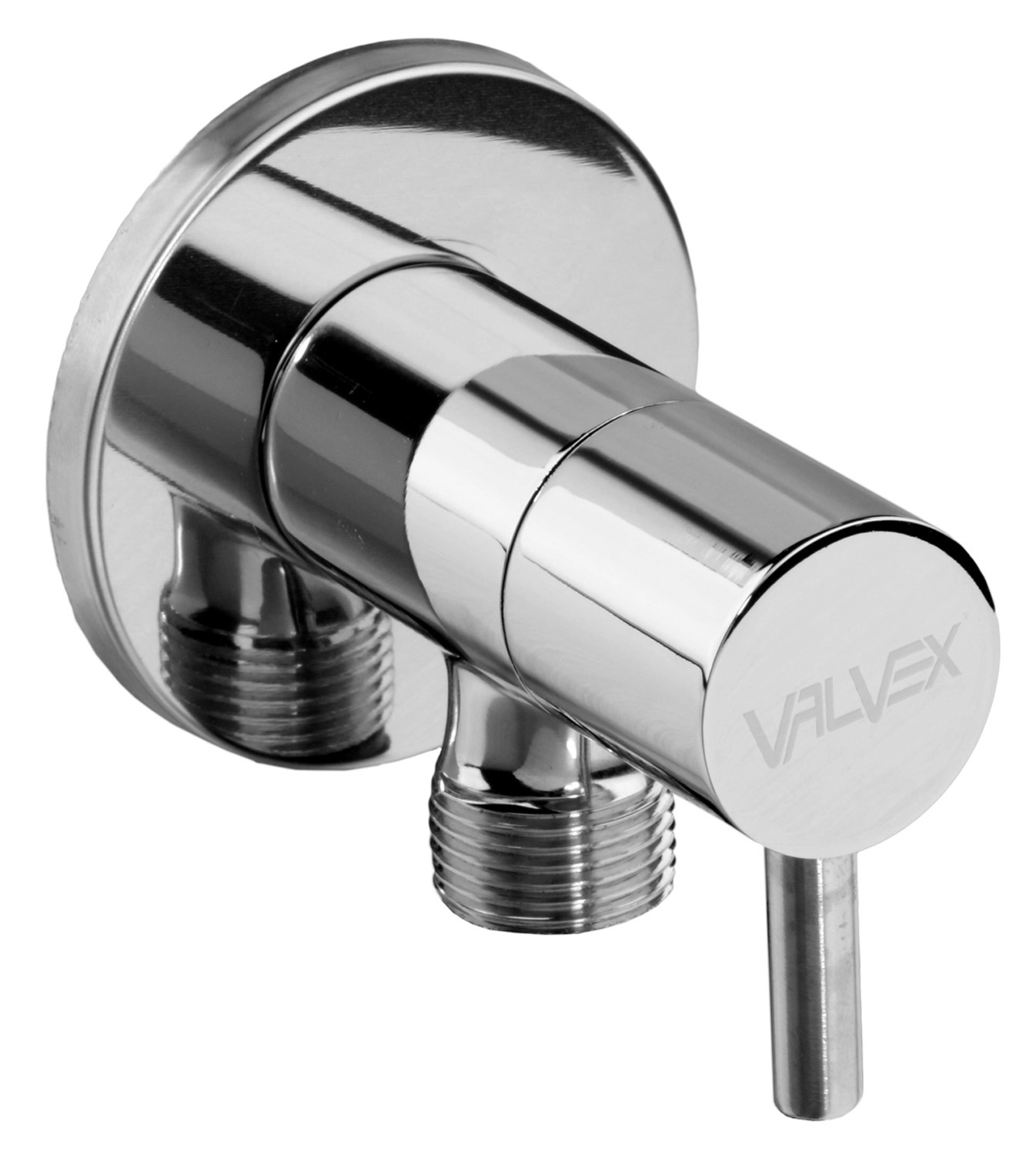 Valvex Zawór kątowy ceramik Vega chrom 3/4 Valvex Zawór kątowy ceramik Vega chrom 3/4