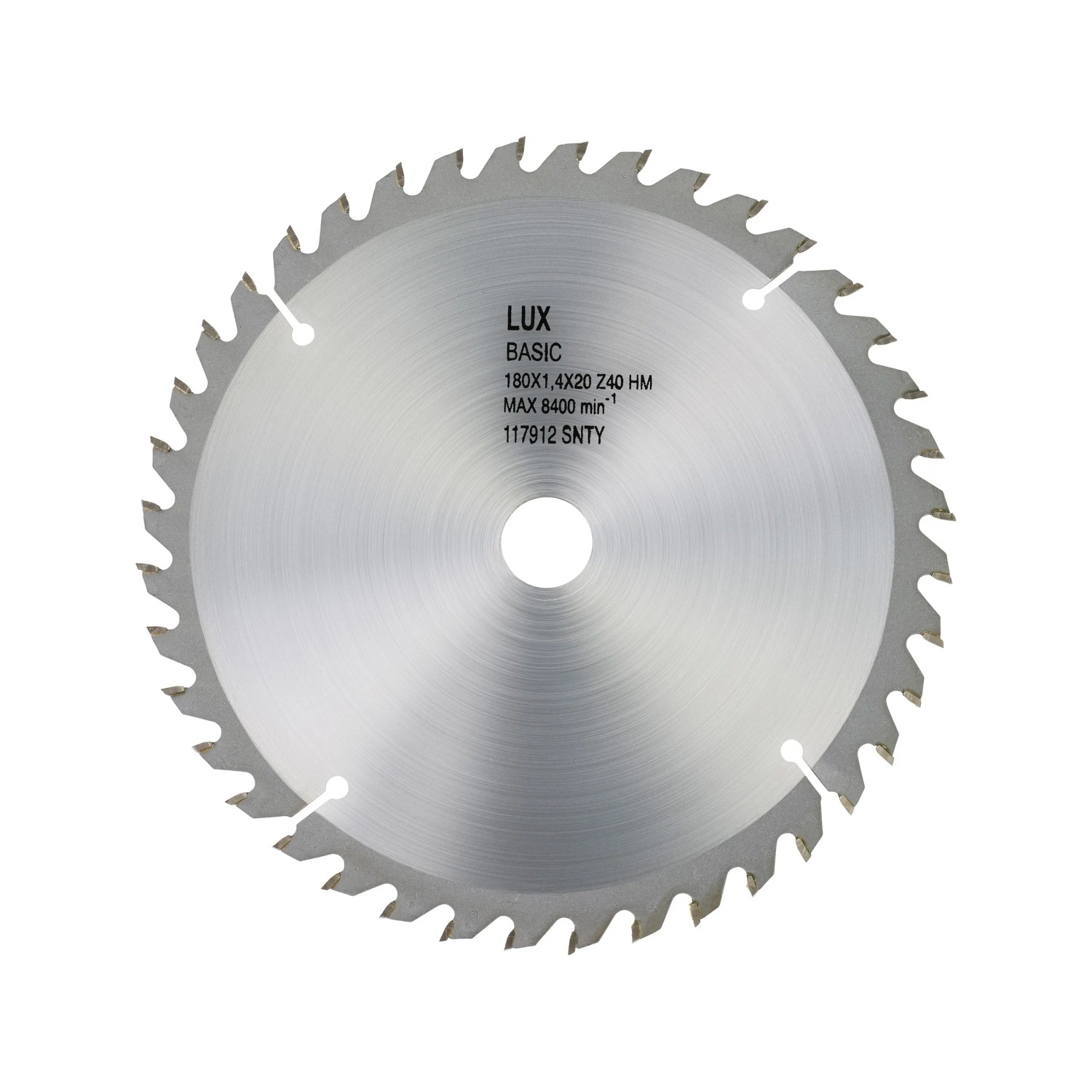 LUX-TOOLS Tarcza zębata HM 160 x 20 mm 48 zębów LUX-TOOLS Tarcza zębata HM 160 x 20 mm 48 zębów