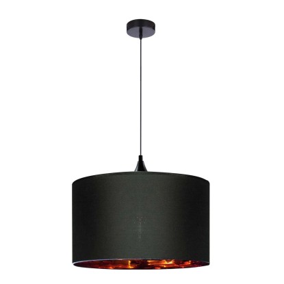 Candellux Lampa wisząca LONG czarna E27 Candellux Lampa wisząca LONG czarna E27